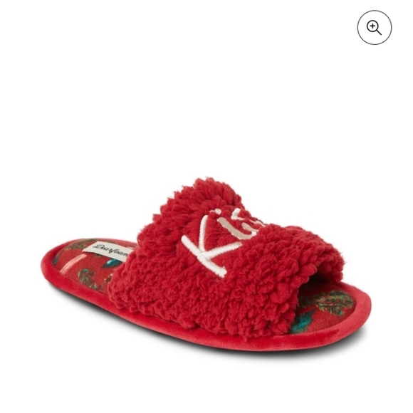 NWT Dayfoams Kiss Me Slippers Sz L 9/10 - Picture 2 of 4